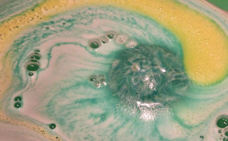 Guardians of the Forest bathbomb from Lush